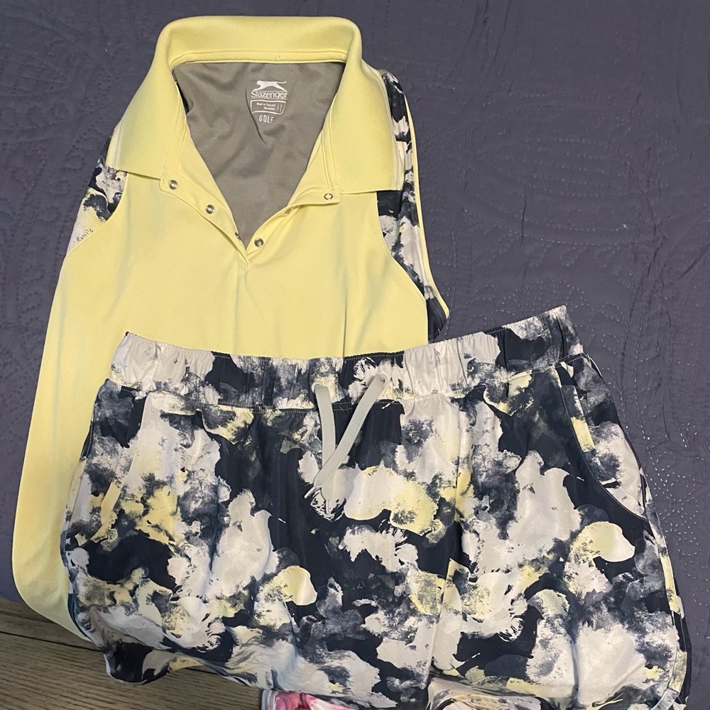 Slazenger Yellow Golf set